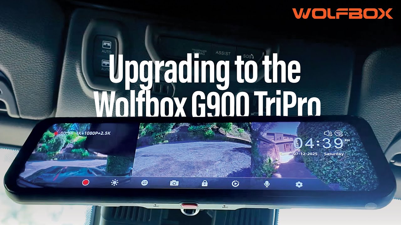 Wolfbox G900 TriPro Install | Jeep JL Unboxing, OEM Mount Install, and Demo at @TrailHeroStudios