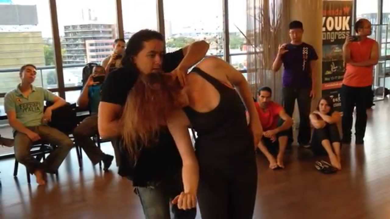 Mafie Zouker & Laura Riva Zouk Demo dZouk Anniversary Toronto Canada