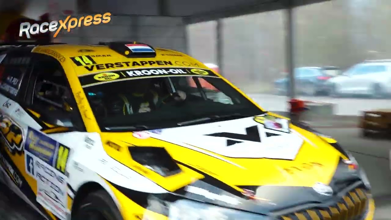 Richard Pex in actie in Rally van Haspengouw