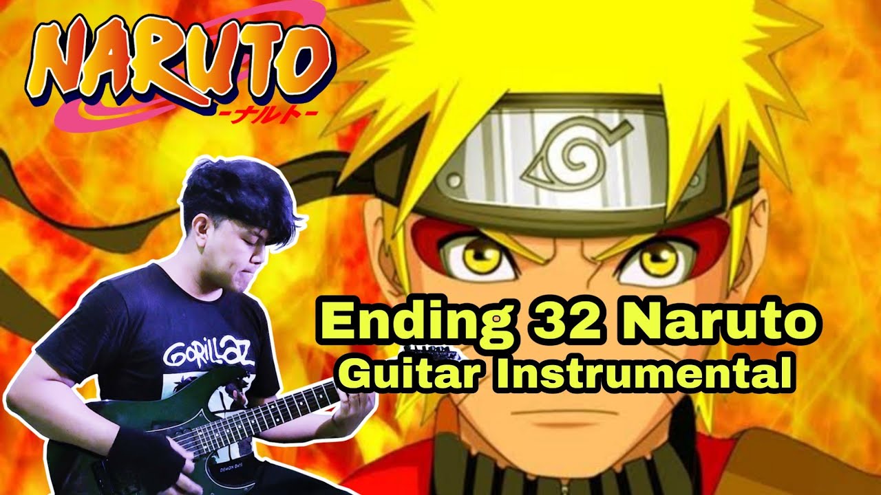 Ost Naruto Shippuden Ending 32 - Spinning World (Guitar Instrumental By Zack Nyutnyut)