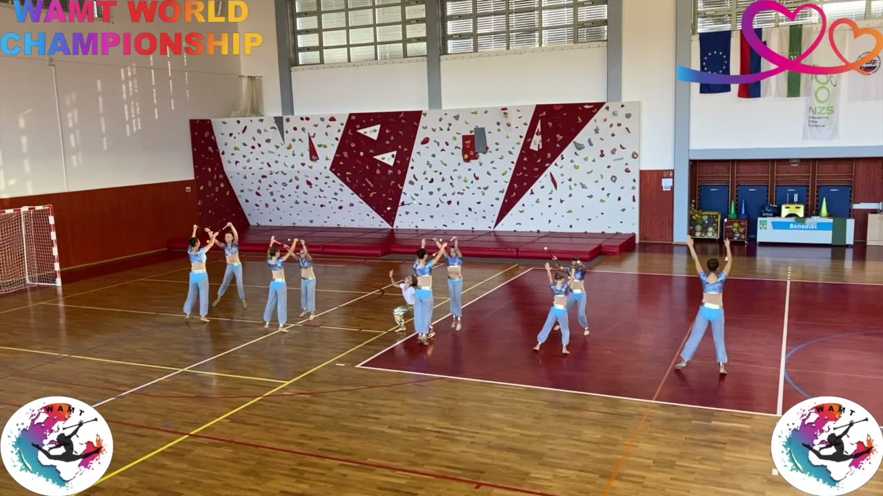 Open Baton Cadet Stage- Mažoretna in twirling skupina občine Pesnica, Slovenia
