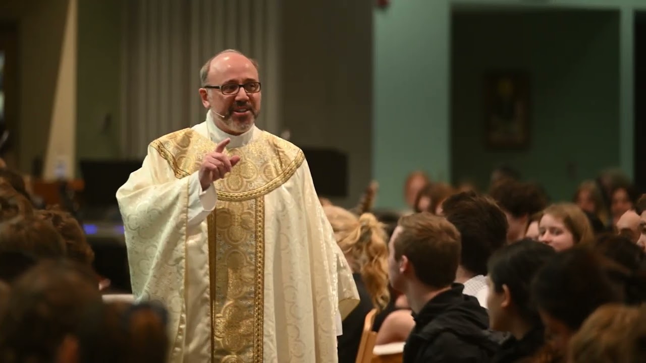 Hail Glorious Saint Patrick | Father Conlon offers Holy Mass in Irish