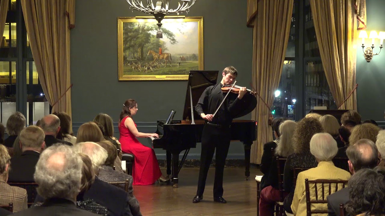 Nathan Meltzer, violin - Jessica Osborne, piano - Edward Elgar - Violin Concerto in B minor, Op. 61