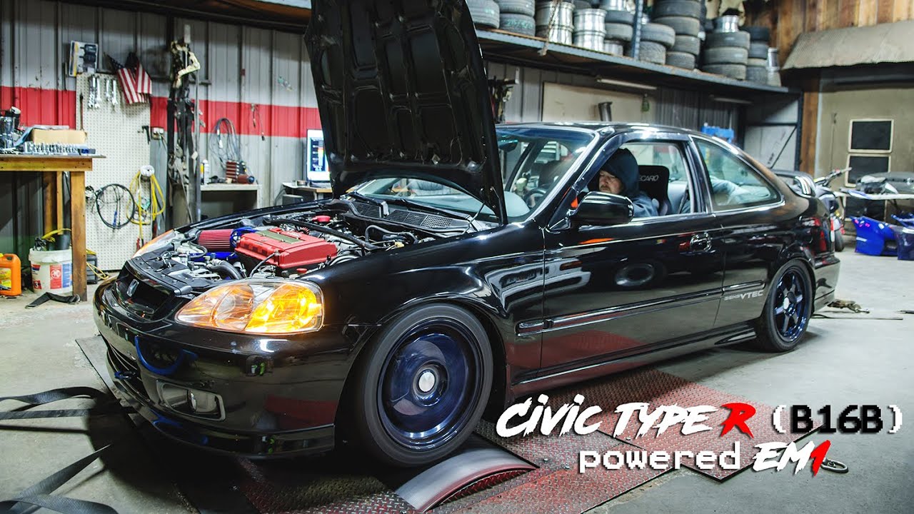 CTR B16B Powered EM1 | Dyno Tune (short) | EM1