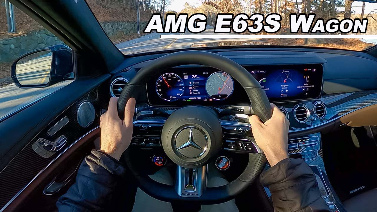 2021 Mercedes-AMG E63S Wagon- 600HP Brutal Dad Mobile! (POV Binaural Audio)