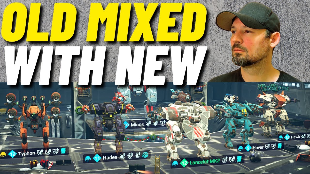 War Robots:  old weapons new robots and new weapons on old robots. wr