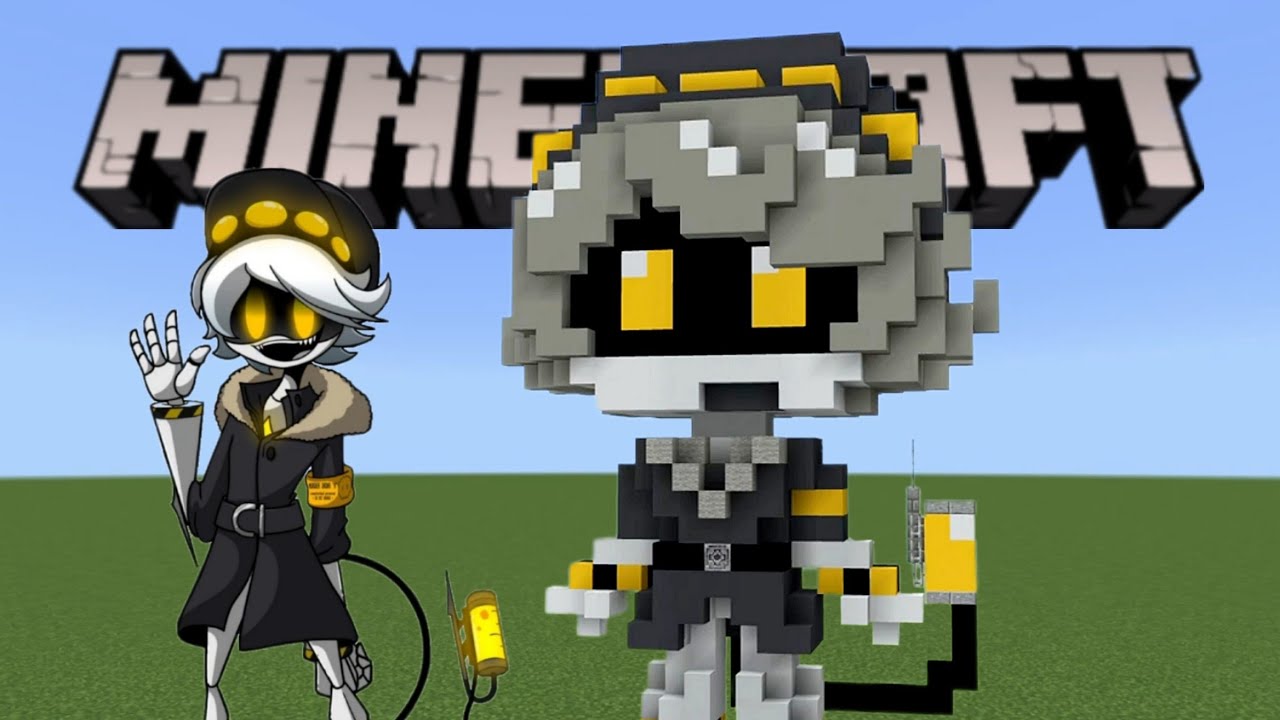 How to build Murder Drones N in Minecraft