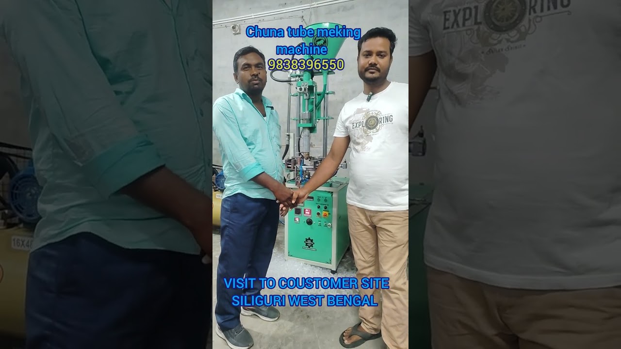 Chuna tube meking machine 9838396550