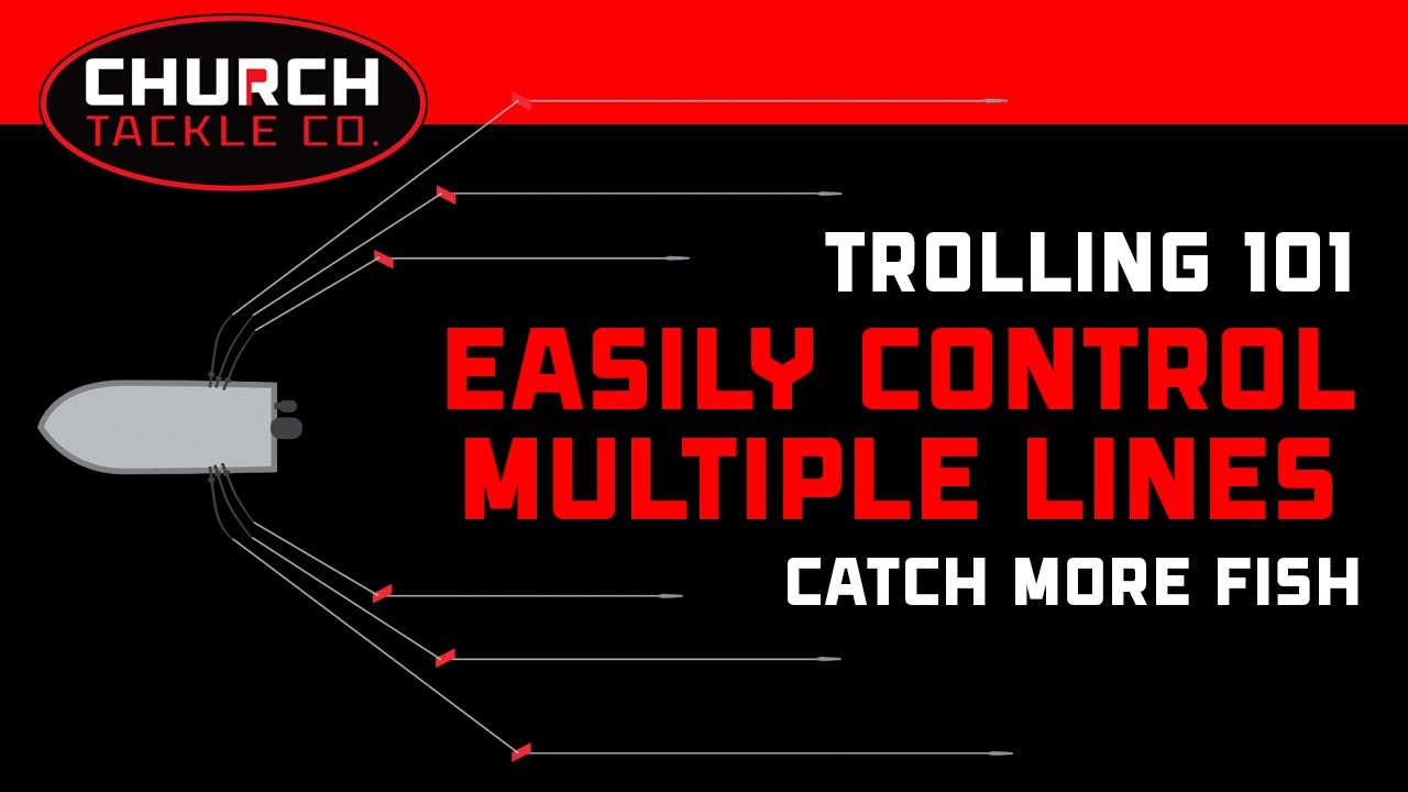 How To Set Multiple Trolling Board Lines to Catch More Fish - Easy and Tangle Free Fishing