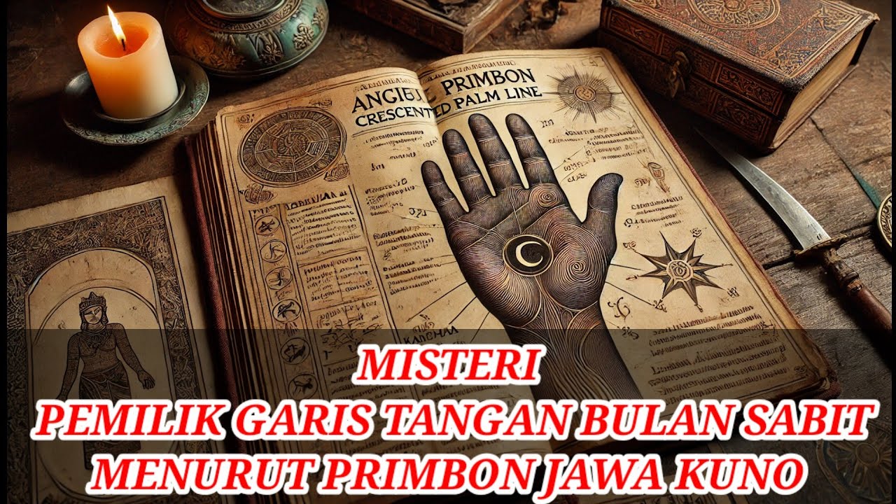 BANYAK ORANG BELUM TAU❕INI DIA LIMA MISTERI PEMILIK GARIS TANGAN BULAN SABIT MENURUT PRIMBON😱😱❕