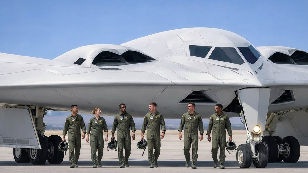 Бомбардировщик B-21 настолько незаметен... Его даже не заметил наш спутник | Стелс