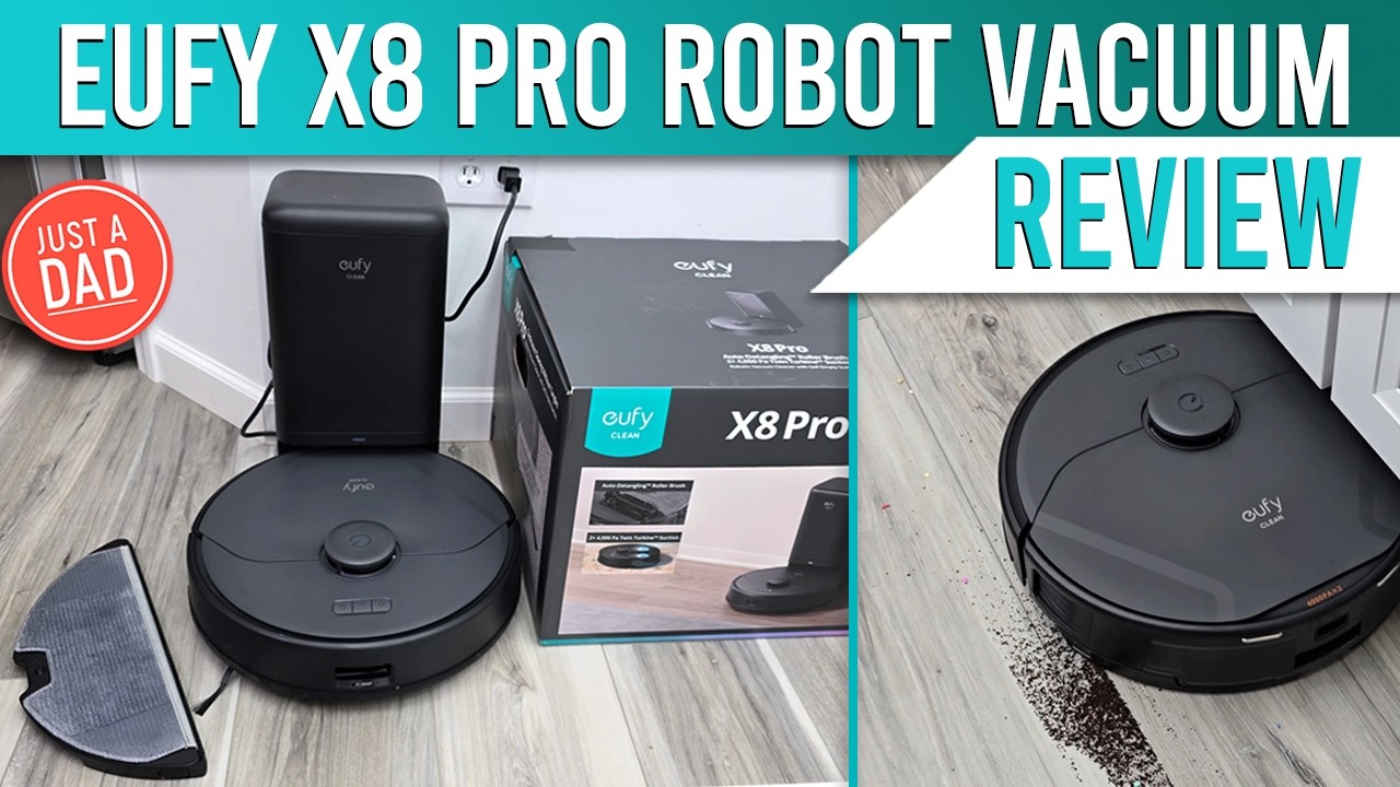 Eufy X8 Pro Robot Vacuum with Self-Empty Station REVIEW