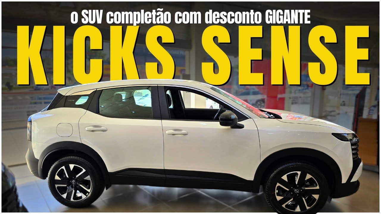 KICKS SENSE PCD: DESCONTO QUE SURPREENDE!