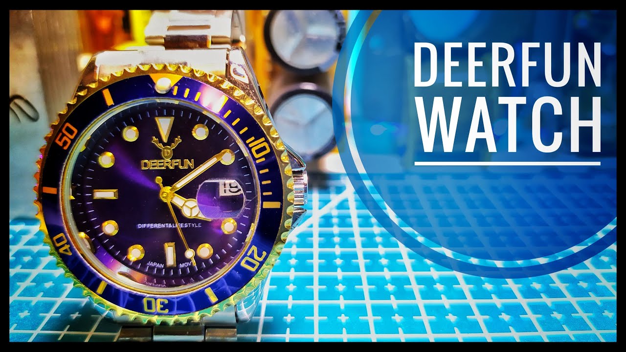 Recensione: Deerfun Watch quarzo homage dal prezzo basso. Vediamolo insieme!