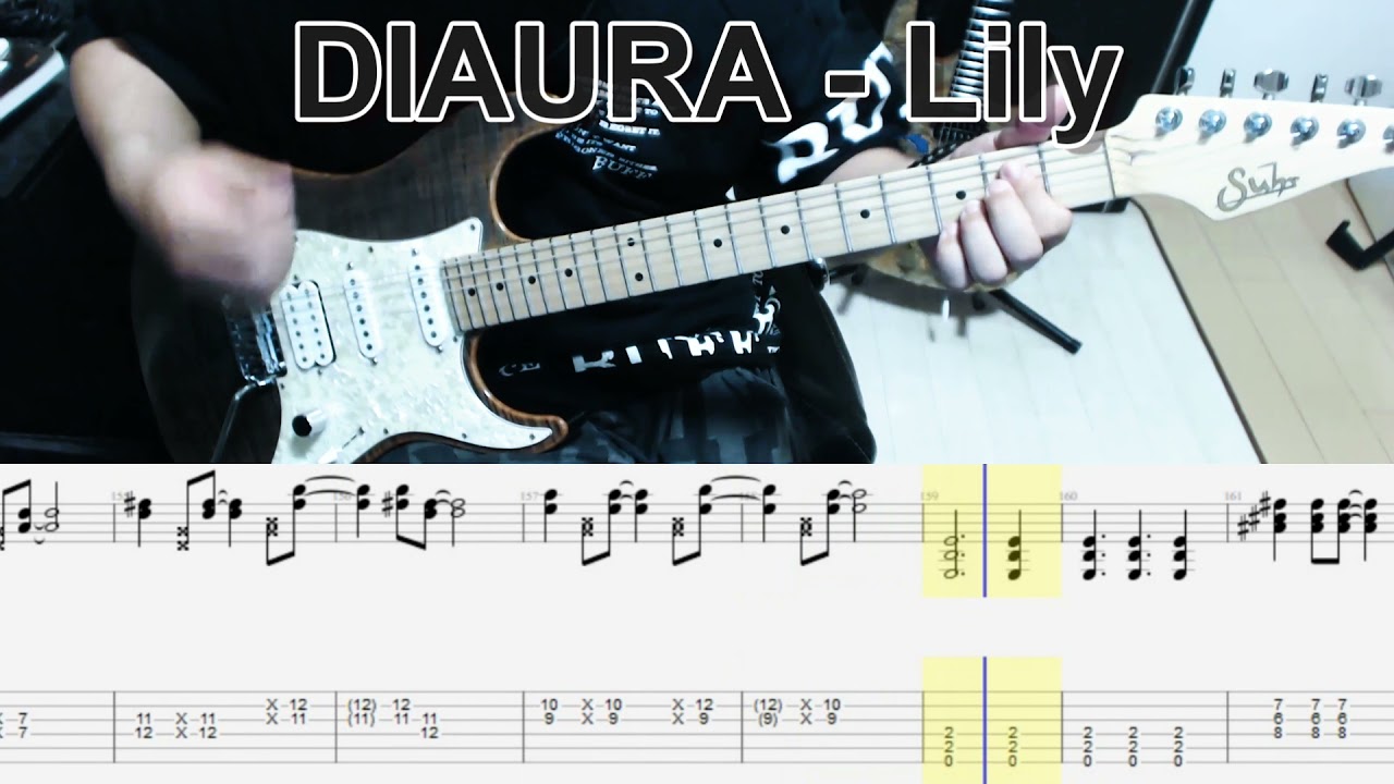 DIAURA - Lily guitar cover【tab有】