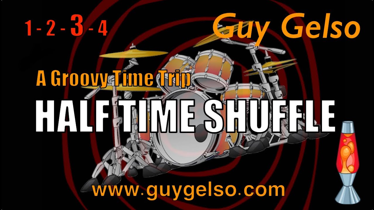 Half Time Shuffle - A Simple Drum Pattern - How to Create Great Grooves