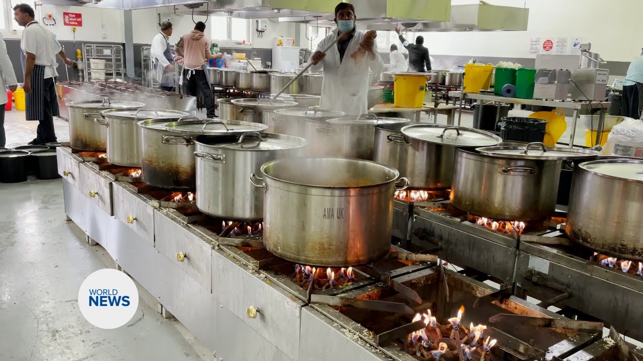 Jalsa Salana UK 2021: Feeding the guests of the Promised Messiah (as)