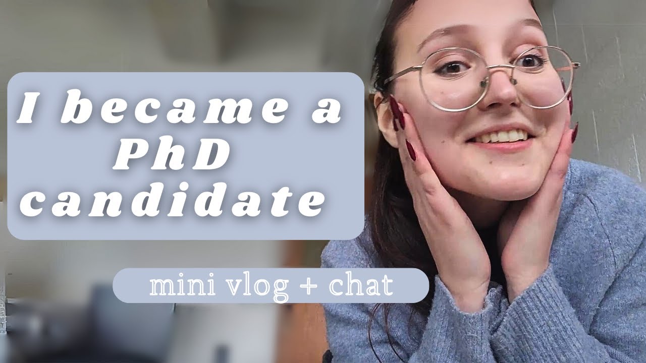 becoming a PhD candidate | confirmation of candidature mini vlog + reflections