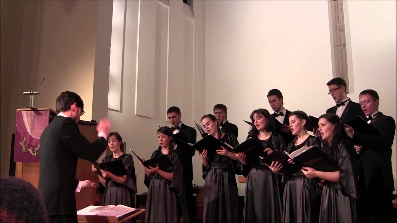 St  Petersburg Serenades choir performs in Lutherse kerk Amsterdam 2013