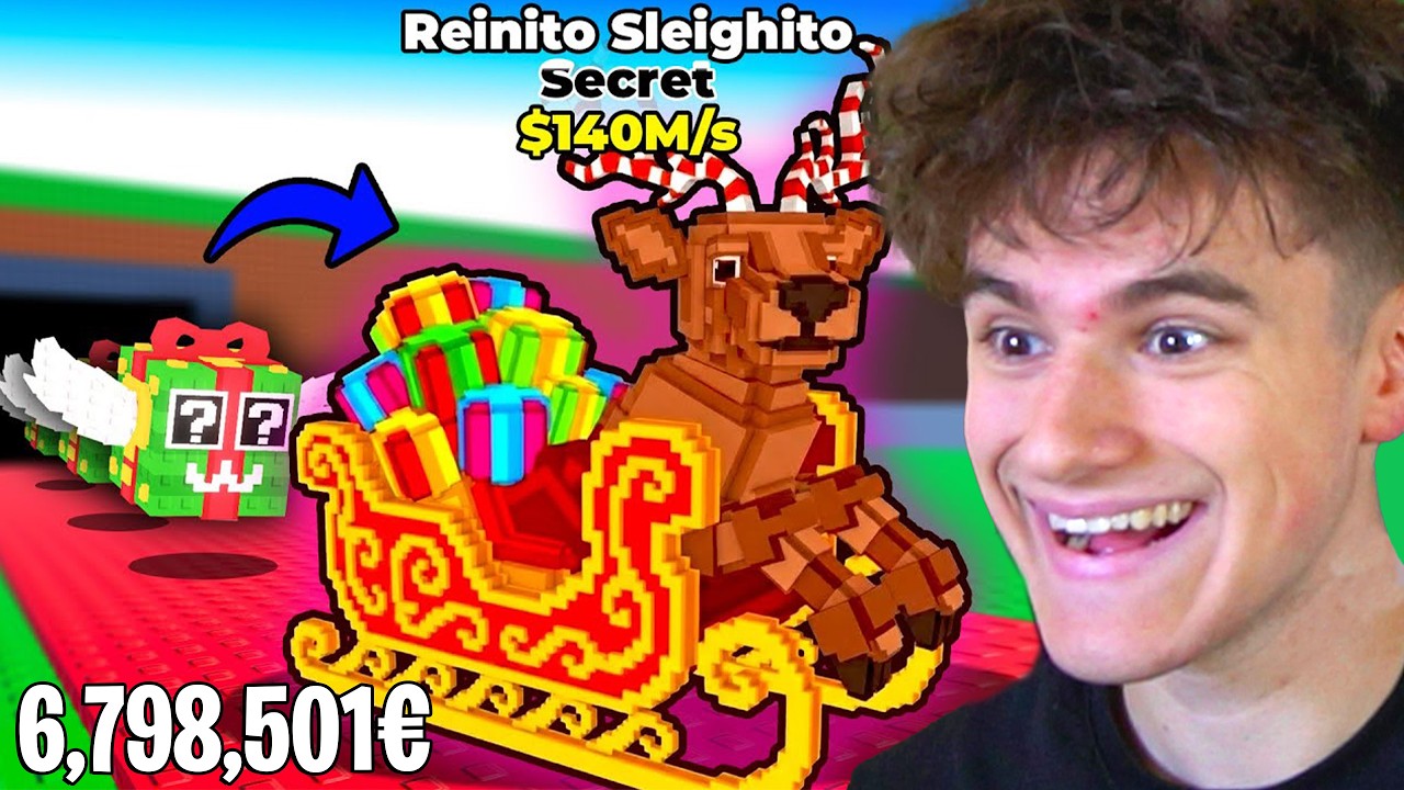 SBLOCCO IL NUOVO BRAINROT SECRET ''REINITO SLIGHITO'' RARITÀ 0,01 su STEAL A BRAINROT!