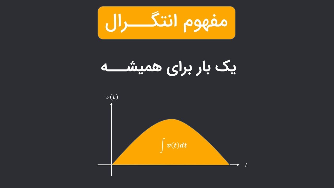 انتگرال، یکبار برای همیشه