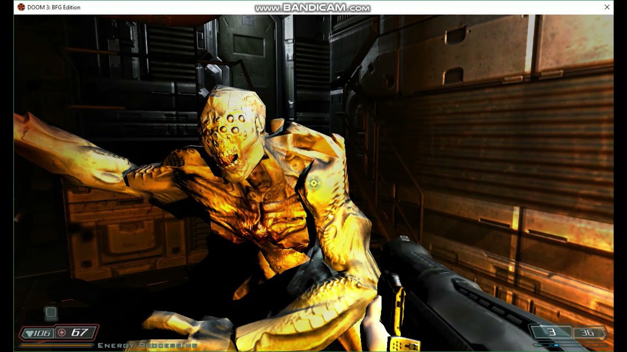 DOOM 3 - Mars Base Underground Attack