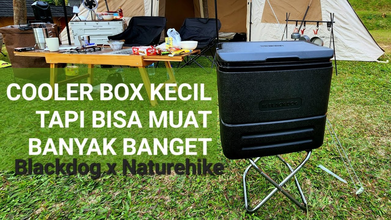 COOLER BOX BLACKDOG By NATUREHIKE #naturehike #campingfamily #campingground #campervan #camping