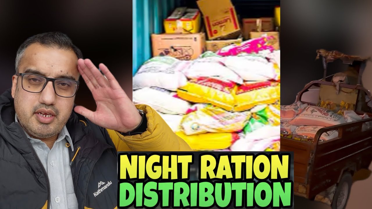 Rath Ki Tariki May MUSTEHQEEN May Ration Distribution 🤲 || 6 Ration Donated By Australian Doner ❤️