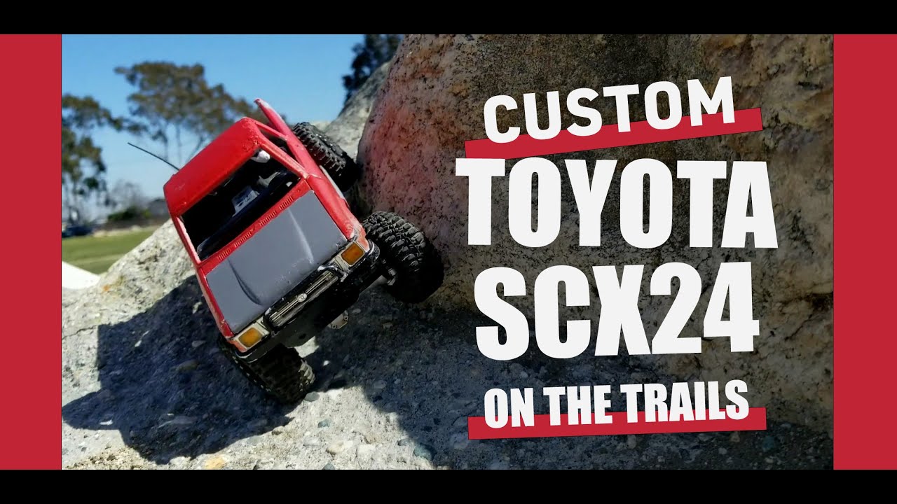 Amazing SCX24 Toyota 4x4 Trail Truckin'
