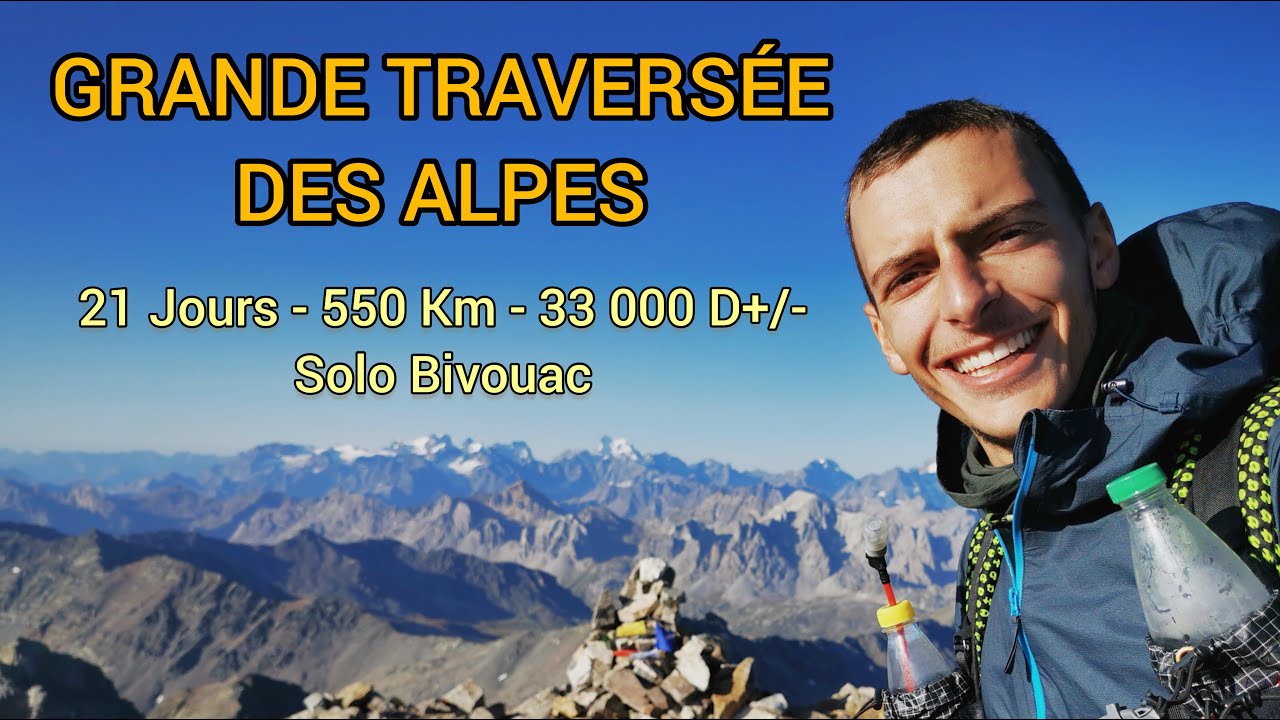 Grande Traversée des Alpes Françaises (GTA) - Solo Bivouac 2020 - 21 Jours