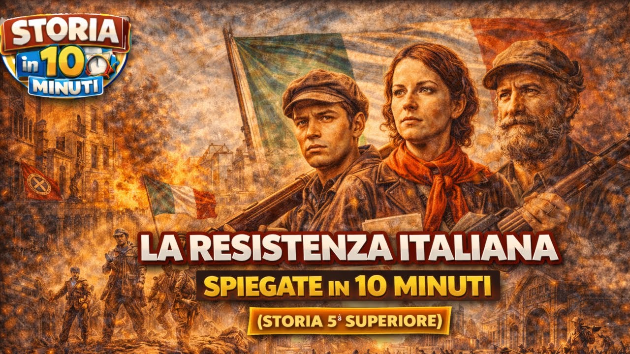 La Resistenza Italiana spiegata in 10 minuti – La lotta contro il nazifascismo