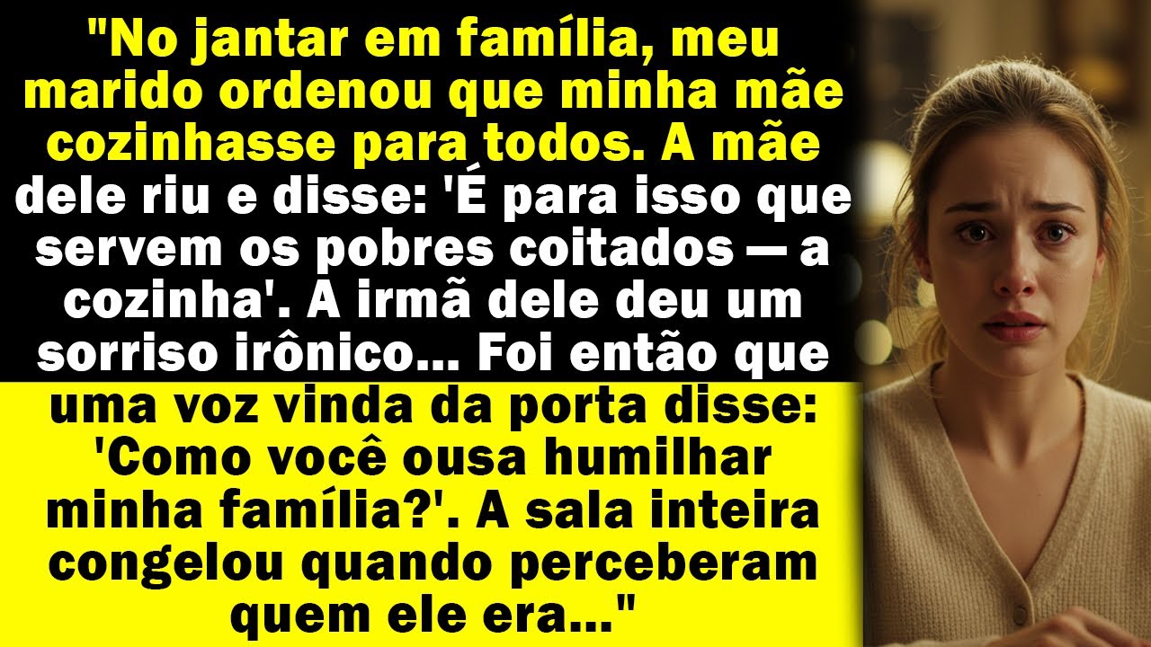 Na reunião de família, meu pai exigiu desculpas — mas minha irmã milionária o enfrentou.