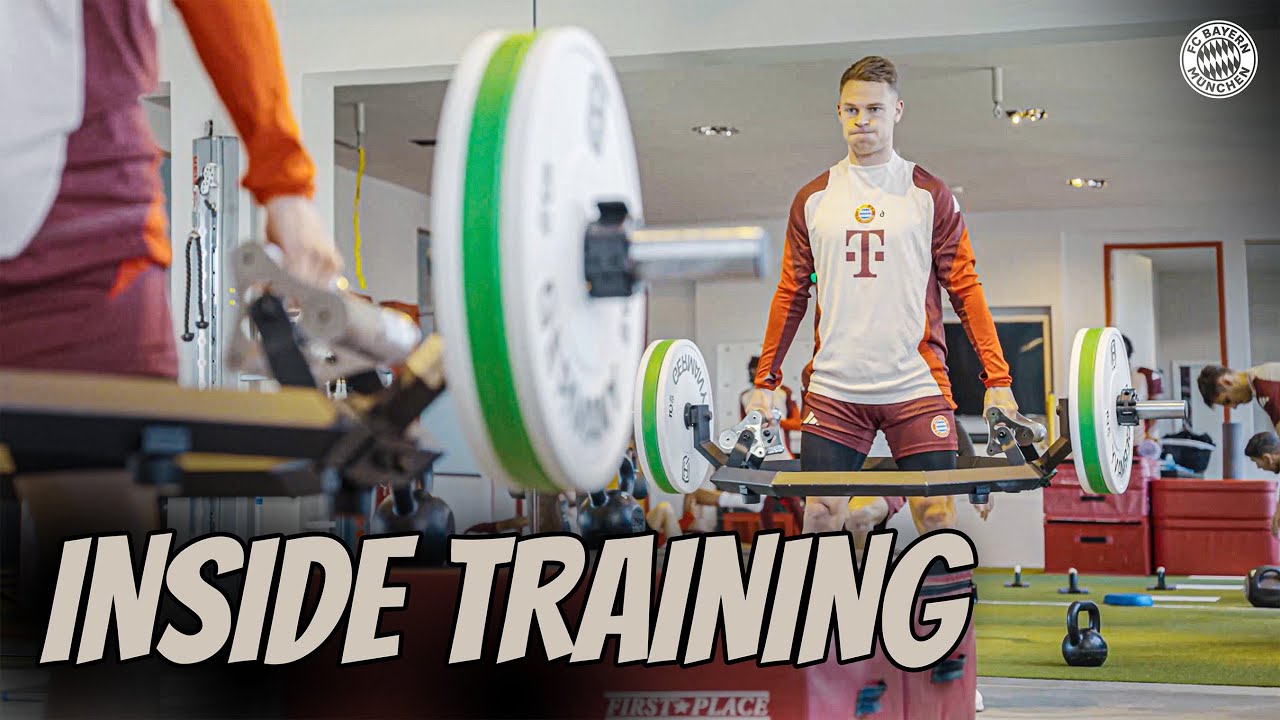 Inside the performance center ahead of a Champions League MD – Training FCB