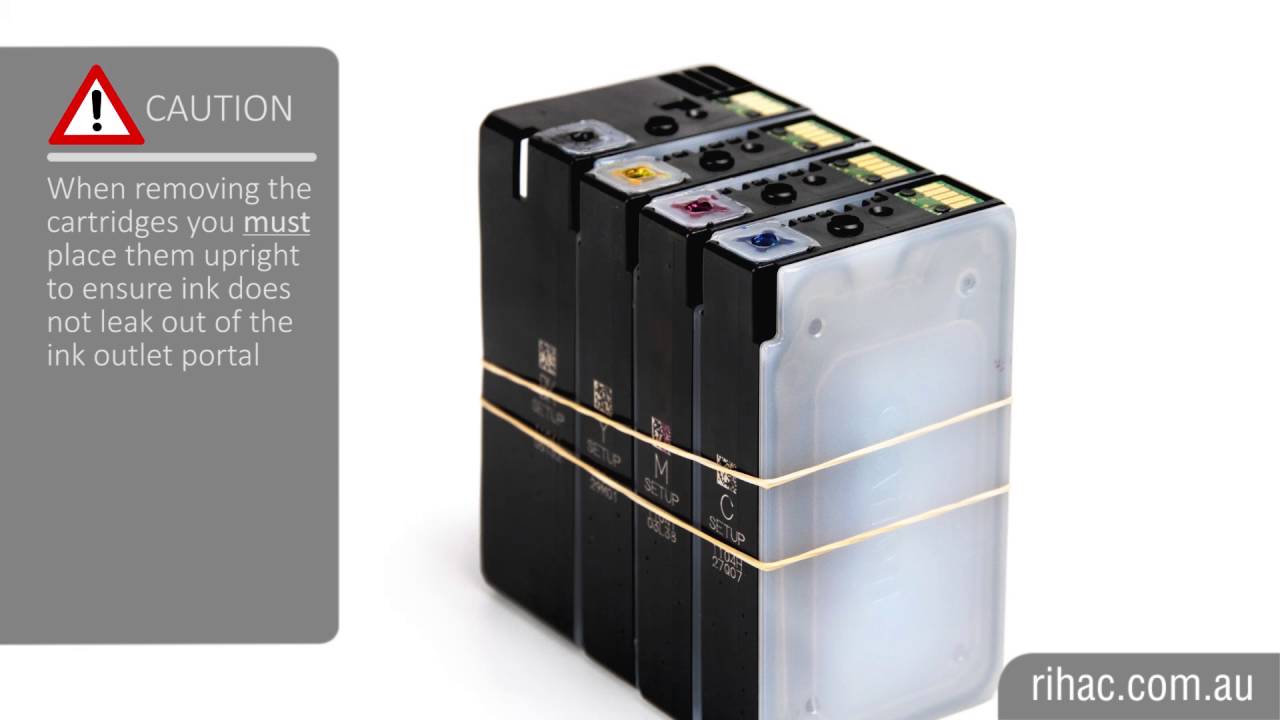 How to Remove Maxify OEM Cartridges before they read empty