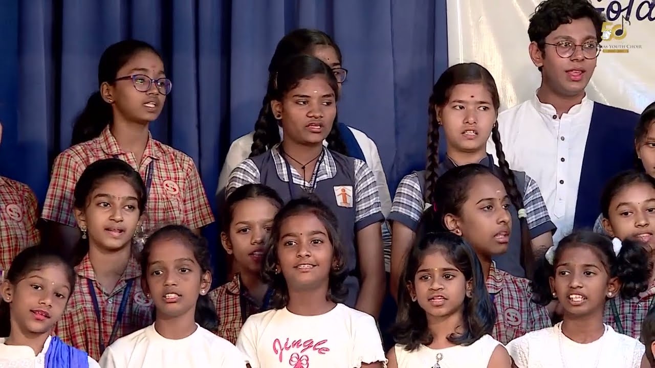 MYC Golden Jubilee | MYC Junior and Sub-Junior Choirs Performance | Madras Youth Choir