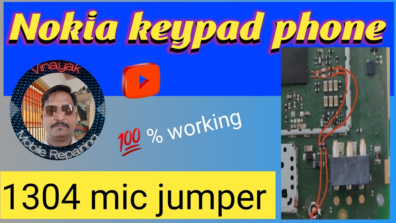 Nokia at- 1304 mic jumper solution, univarsl mic केसे लगाए