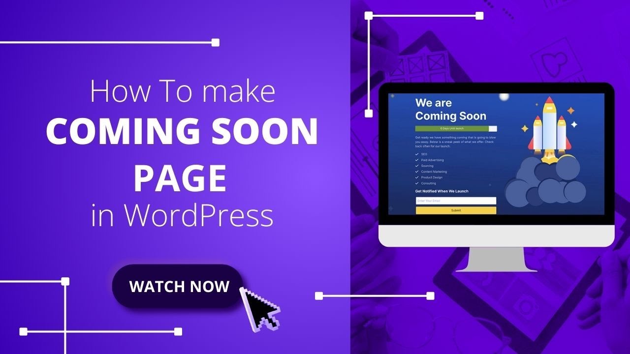 How To Make A Coming Soon & Maintenance Page in WordPress (Step-By-Step Tutorial)