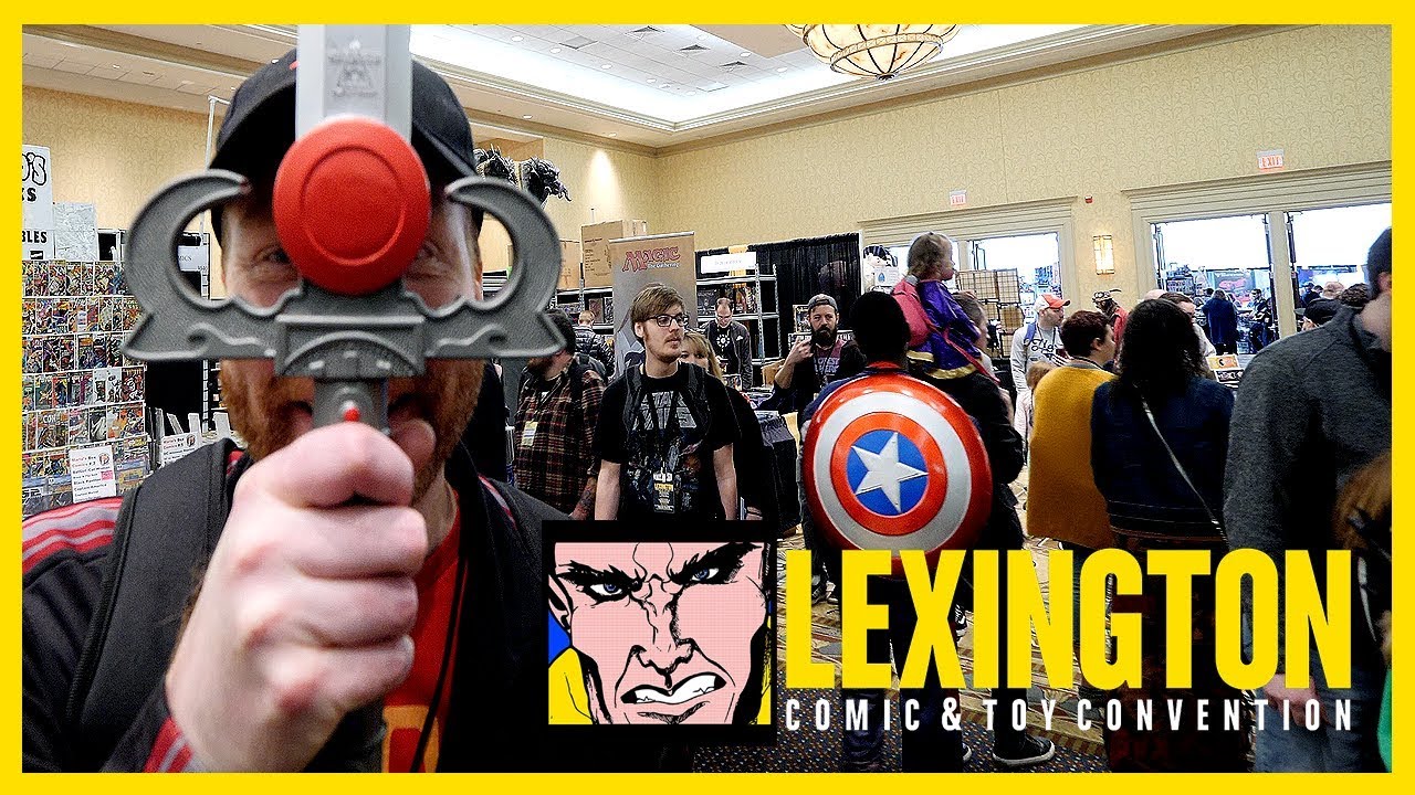 Walking around LEXINGTON COMIC & TOY CONVENTION 2019