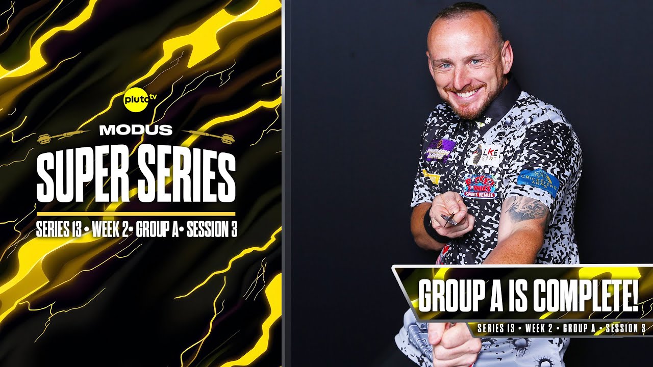WE HAVE OUR 1ST FINALIST!🏆🎯 | Darts Highlights | Week 2 Group A Session 3