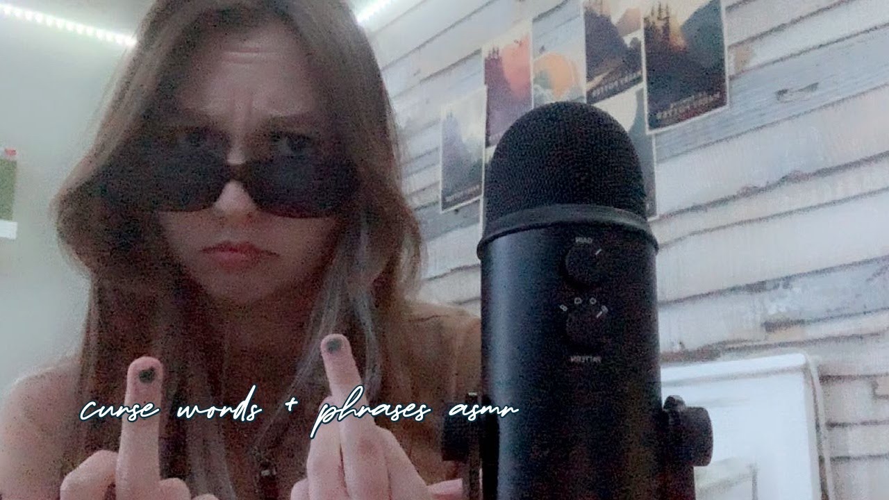 choatic curse words asmr (tapping + trigger assortment)