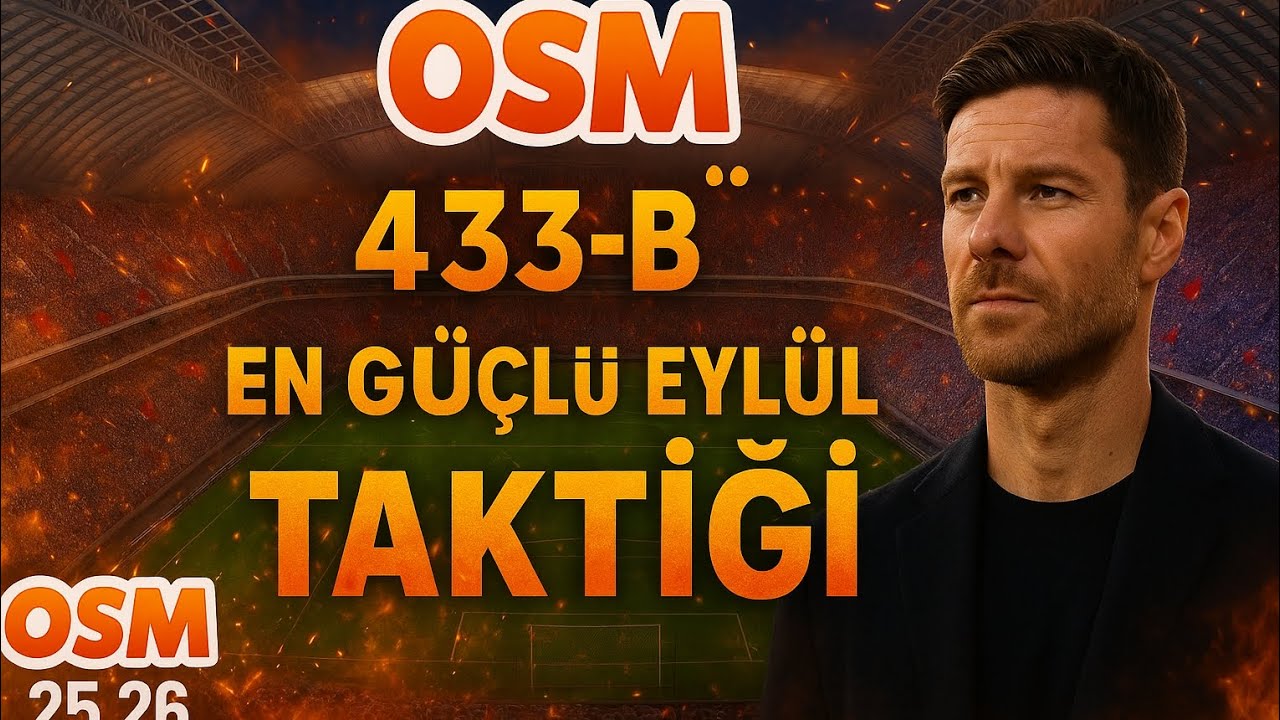 EYLÜL 2025 433-B META TAKTİĞİ! 🔥 ONLİNE SOCCER MANAGER TACTİCS 