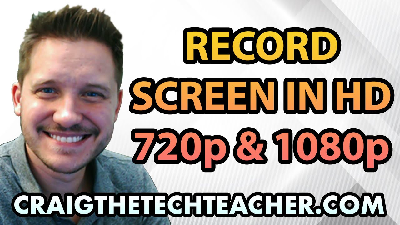 Screen Recording in 720p or 1080p HD on CamStudio Free