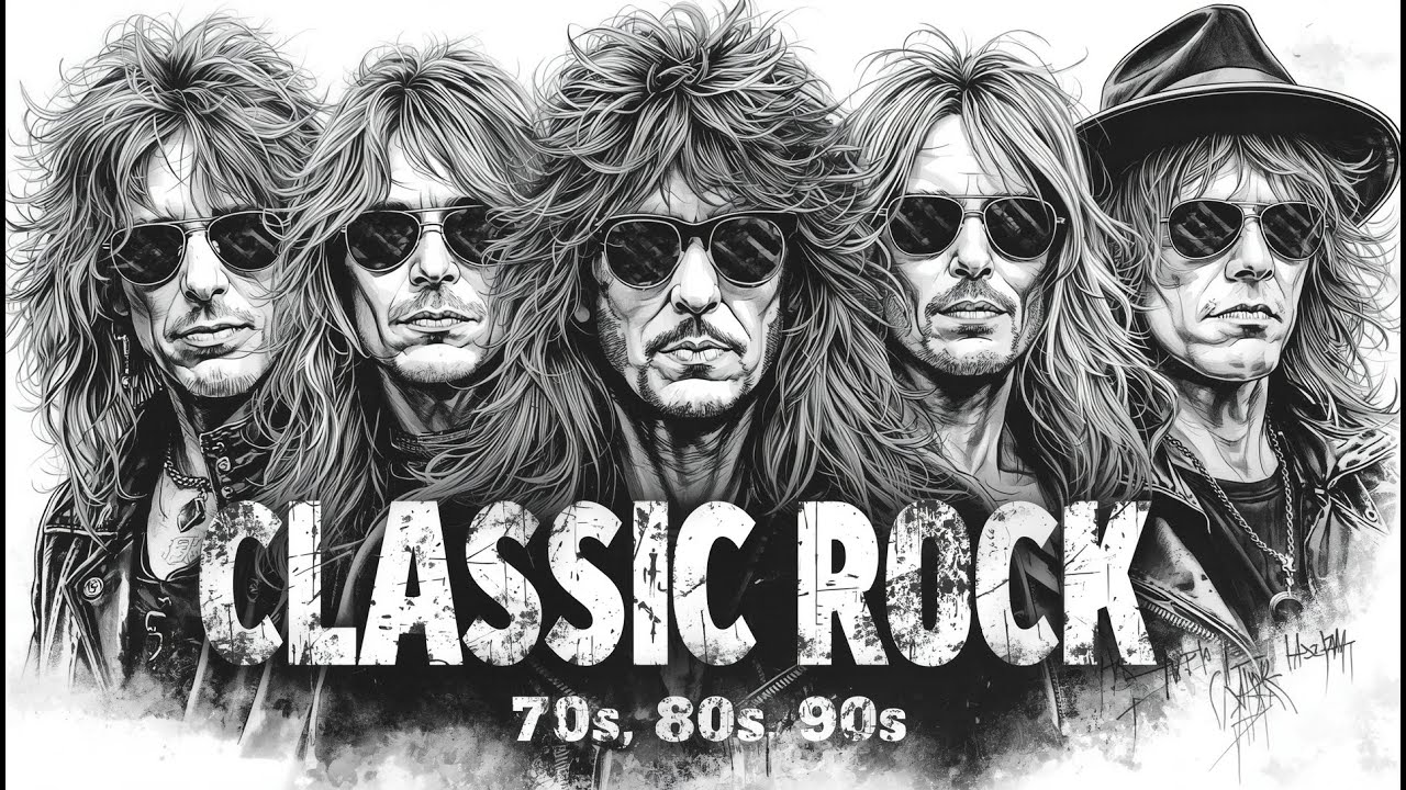 Hard Rock Classics 🎸Legendary Hits from the 70s, 80s & 90s 🔥 Inspired by Guns N’ Roses ⚡