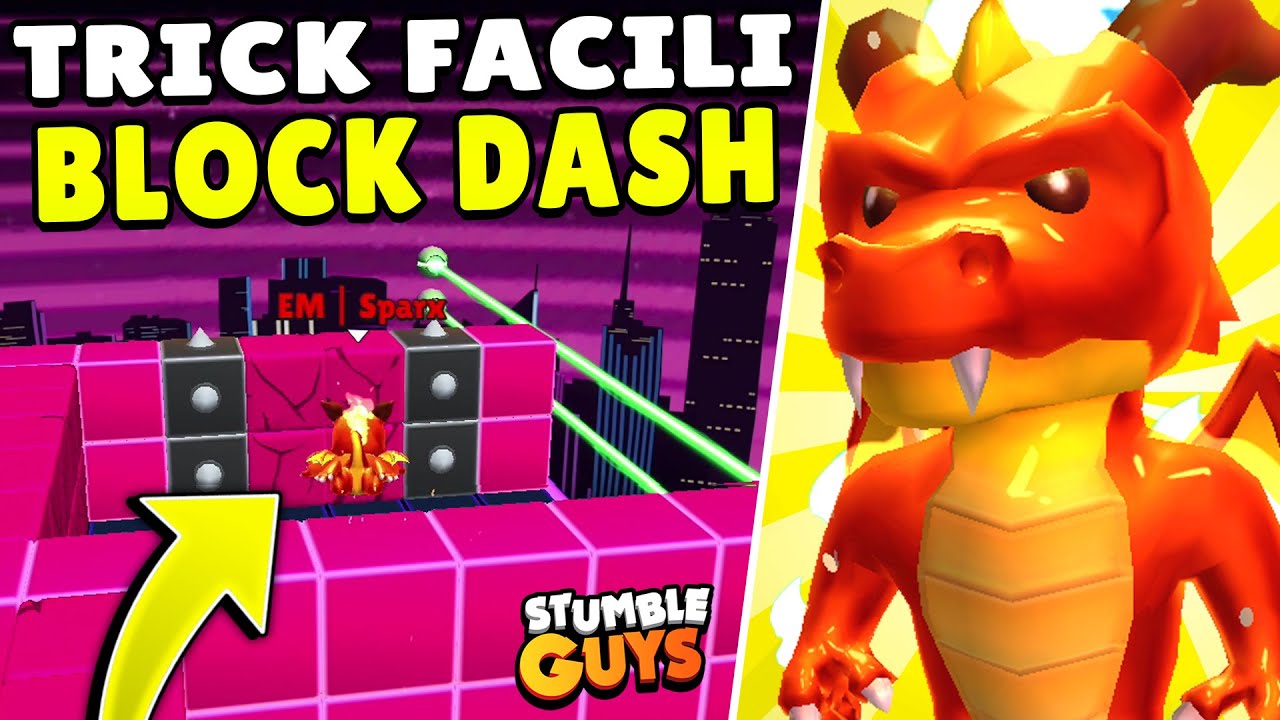 BLOCK DASH tutti i TRICK FACILI (Parte 1) - Stumble Guys ITA