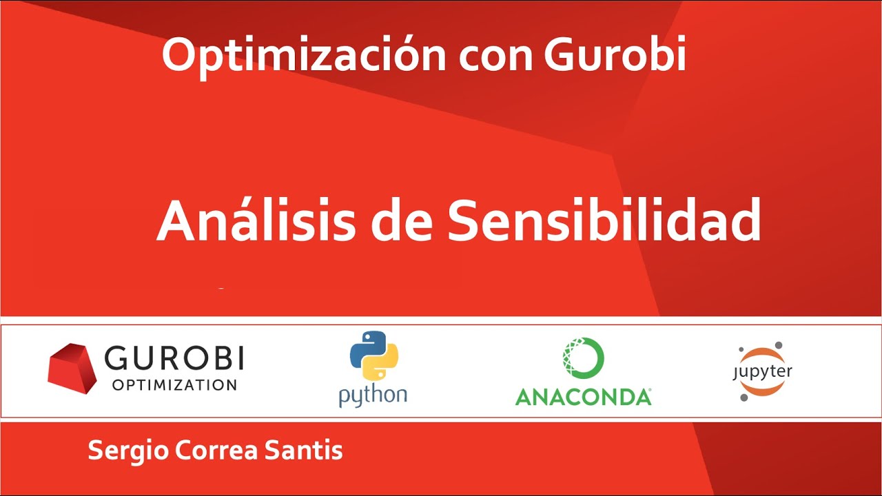 3 - Optimización con Gurobi | Análisis de Sensibilidad | Python | Gurobi