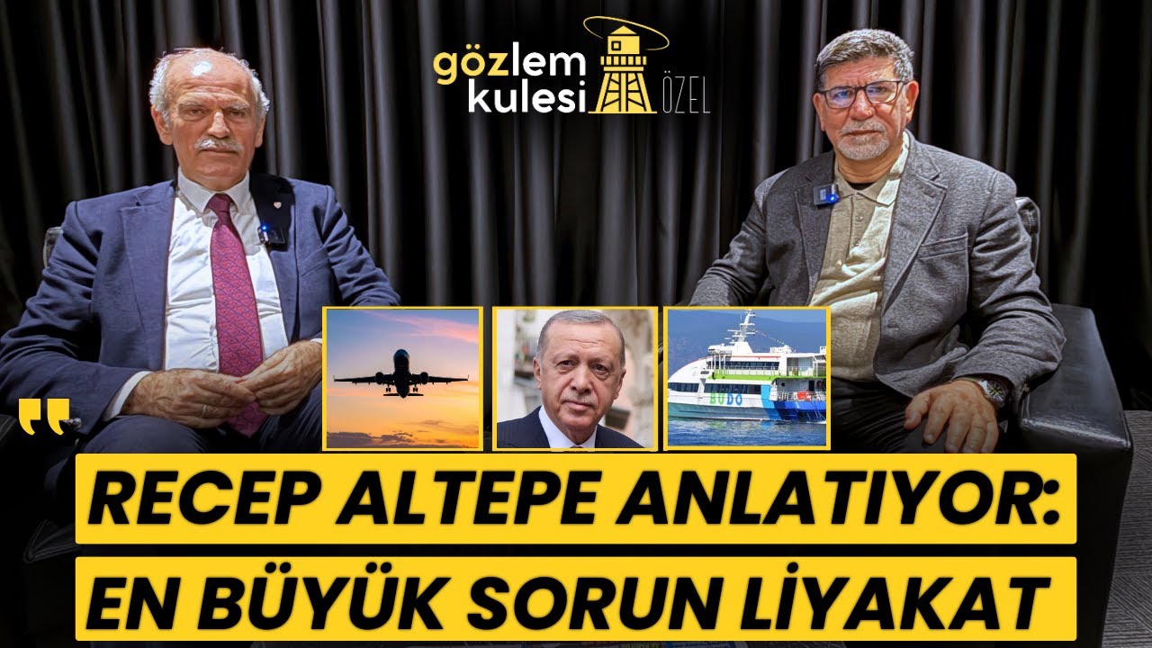RECEP ALTEPE: BİZ BURSA'YI D&Uuml;NYAYLA ENTEGRE Y&Ouml;NETTİK | G&Ouml;ZLEM KULESİ &Ouml;ZEL