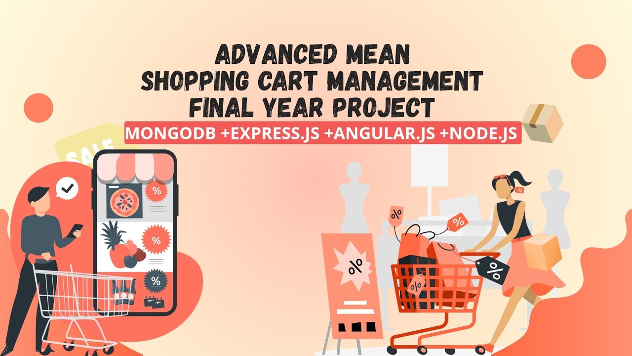 MEAN Stack Shopping Cart System | Final Year Full Stack Project | MEAN Project 2026