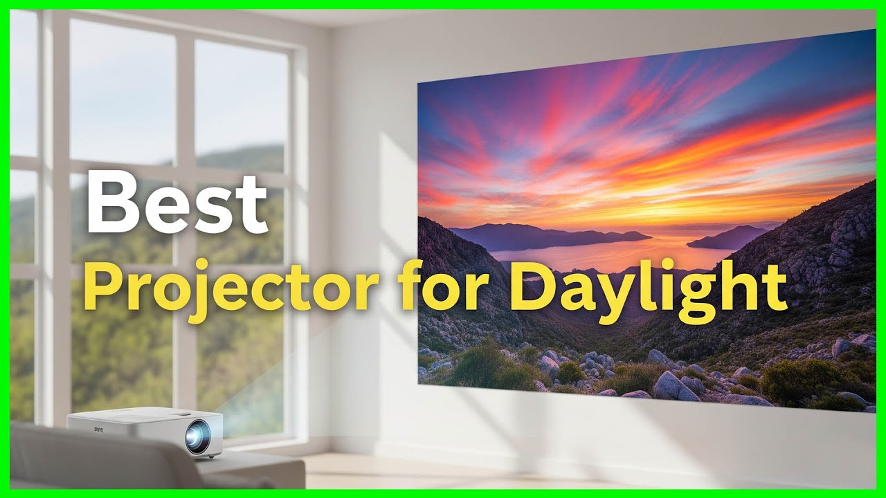 TOP 5 Best Projector for Daylight 2026 | best outdoor theater system