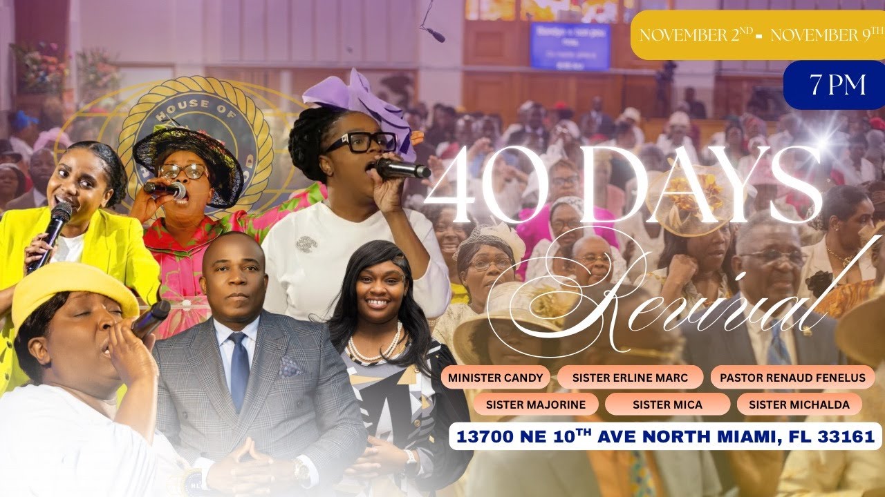 House of the Living God | 40 Days Revival DAY 37 | November 6th, 2025