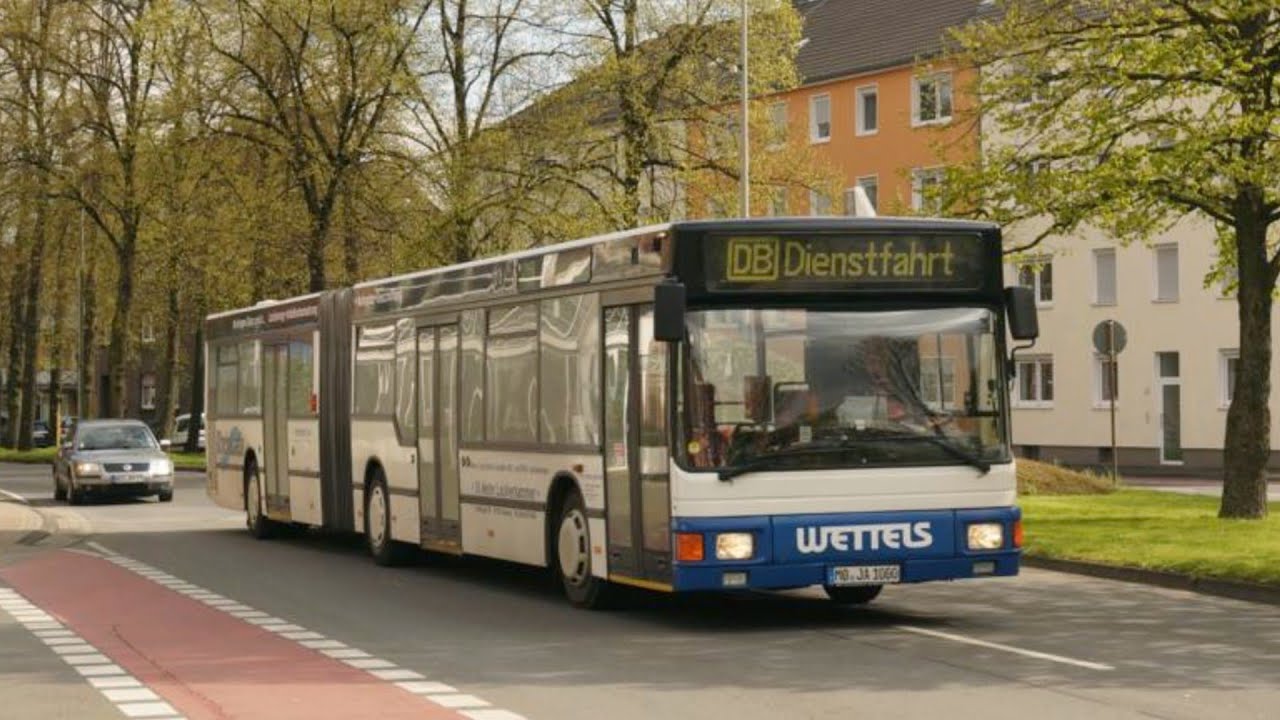 [Sound] Bus MAN NG 312 | MO-JA 1000 | Wettels Touristik GmbH, Rheinberg (Kreis Wesel)